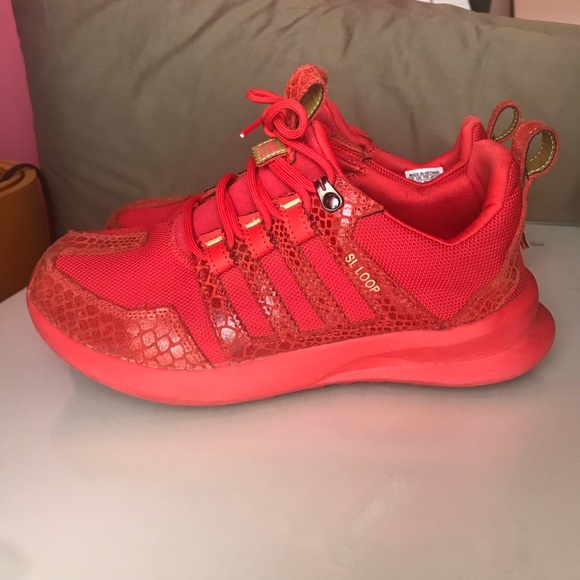 adidas Other - Adidas red reptile sl loop